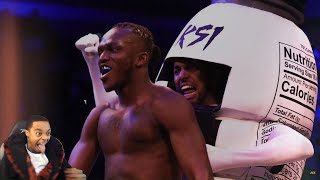 Reacting To Niko Omilana SNEAKING Into KSI's Boxing Match!