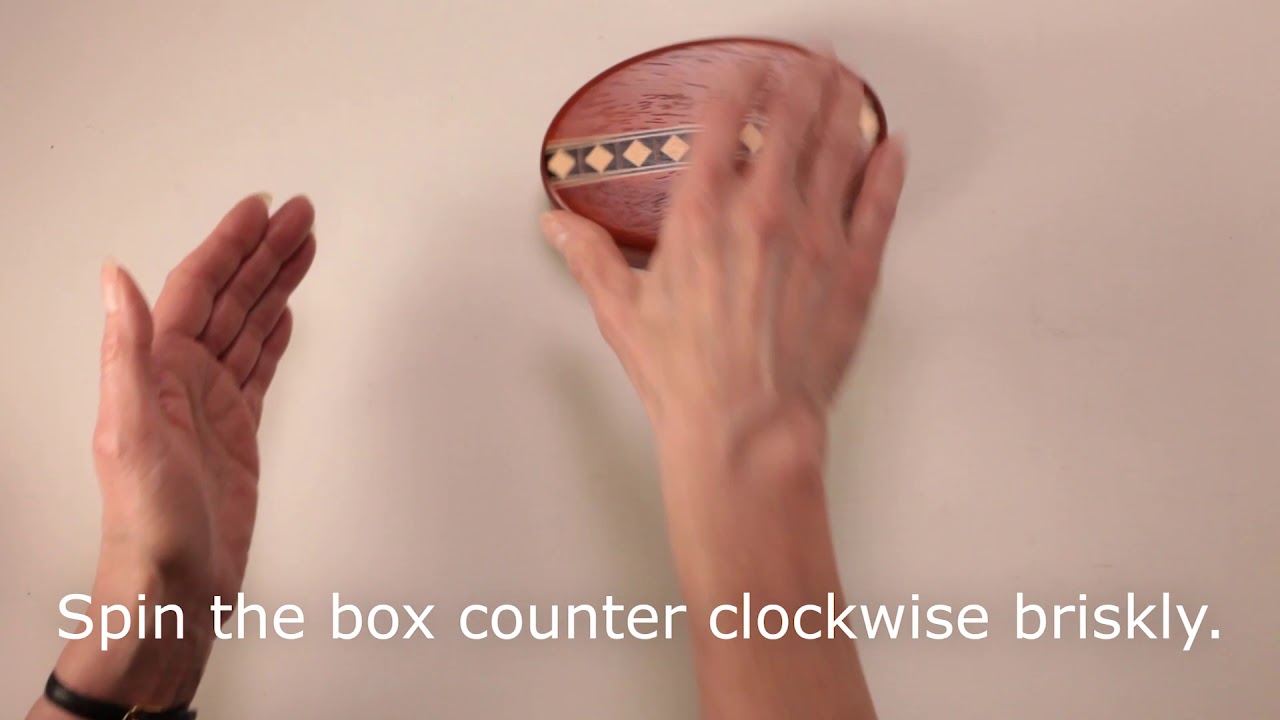 Spin Puzzle Box, Paduak Instructions YouTube