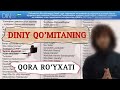 Ibrohim Muvahhid QORA RO YXAT Ibrohim Muvahhid QORA RO YXAT