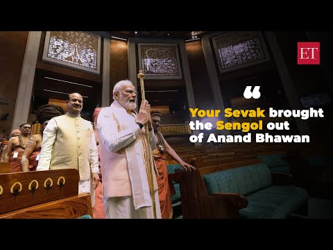 Sengol was on display as 'walking stick', but 'your sevak' brought it out of Prayagraj: PM Modi Episode cover