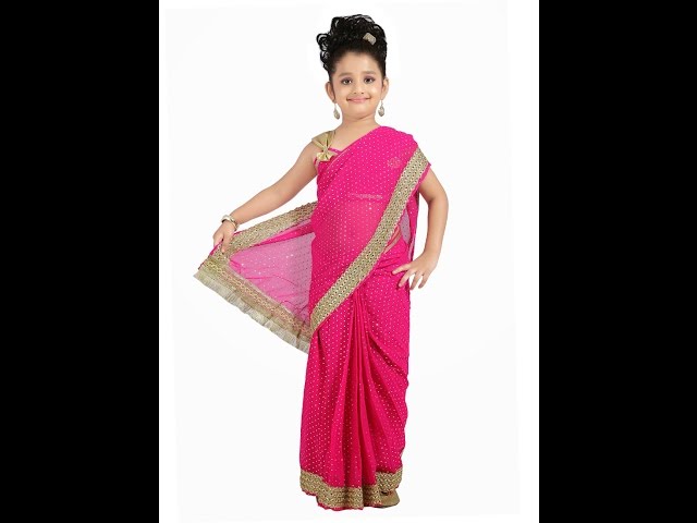 Easy Baby Saree in Marathi - YouTube