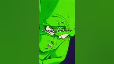 The Original Timeline Edit #dragonballz #dragonballsuper #sad