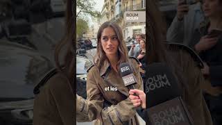 Famous Maia Cotton au micro de BOUM BOUM après le défilé Nina Ricci ✨🤍 Net Worth