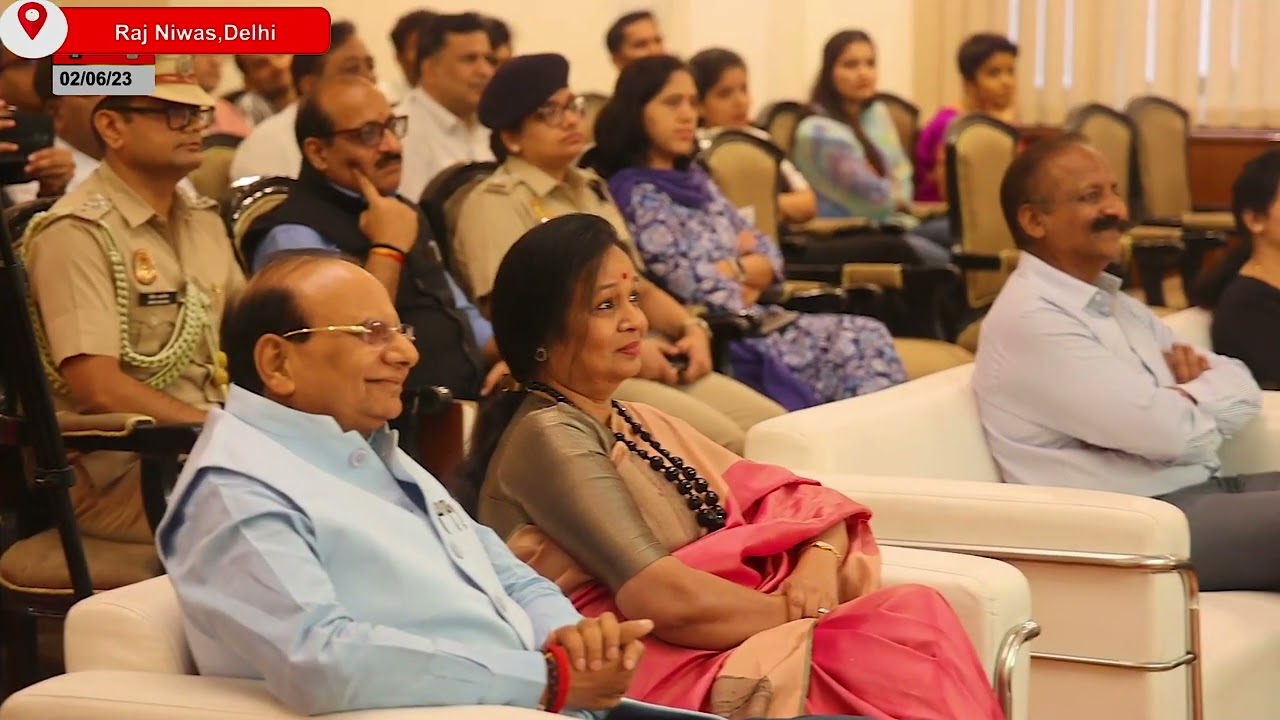 LG of Delhi celebrated Telangana Statehood Day at Raj Niwas.