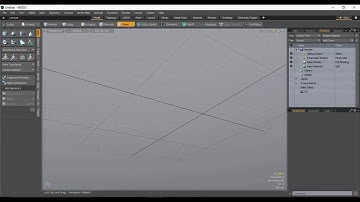 Interface introduction of Modo.