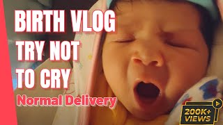 Vlog kelahiran COBA JANGAN MENANGIS | Persalinan normal dengan epidural | Vlog kelahiran screenshot 5