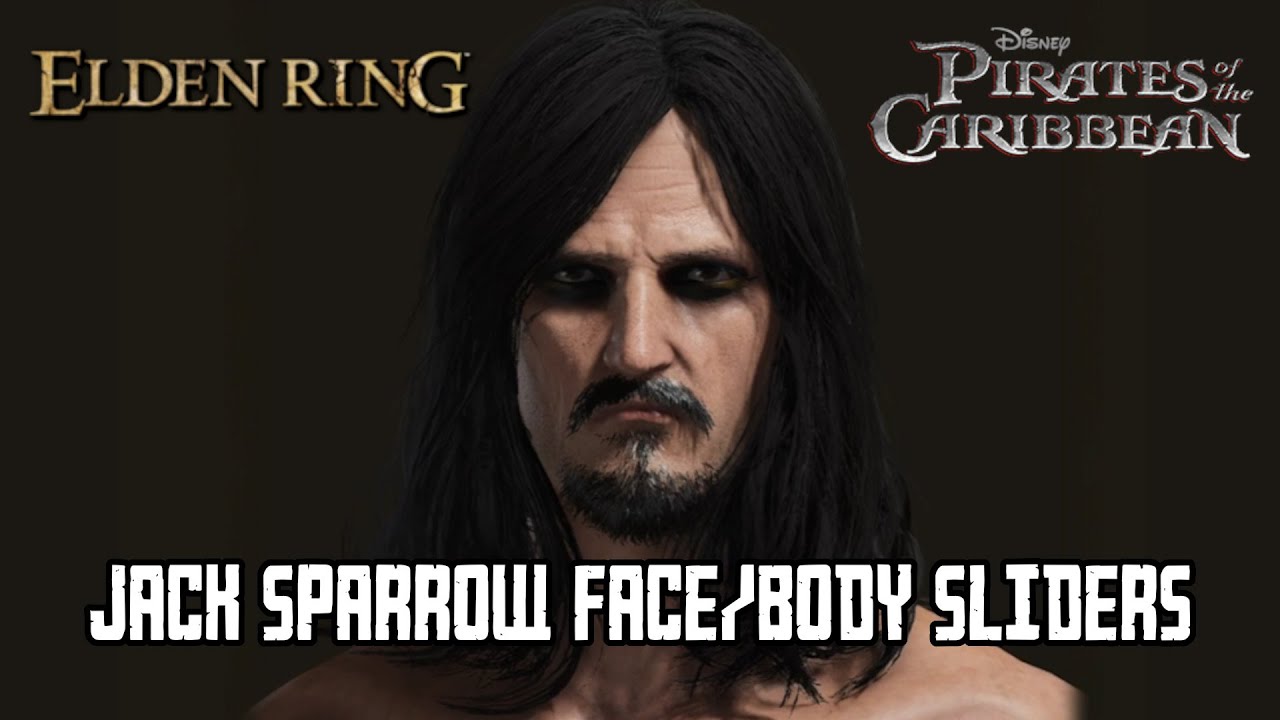 Elden Ring Jack Sparrow From Pirates Of The Caribbean Customization