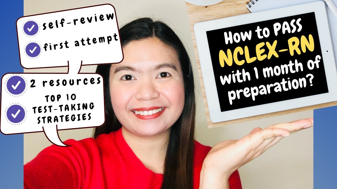How To Pass The Nclex With 1 Month Of Preparation Self Review 75 Questions First Attempt