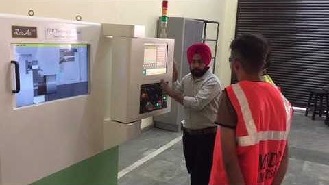 Training on CNC Operator Turning