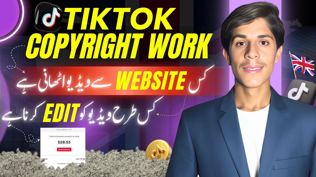 Tiktok monitization complete course | Tiktok copyright work video editing