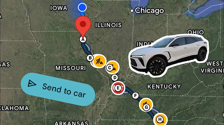 EV Route Planning with Google Maps
