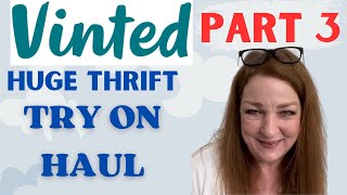 Vinted Thrift Try On Haul Mid Size Over 50 + Beauty and Palette s