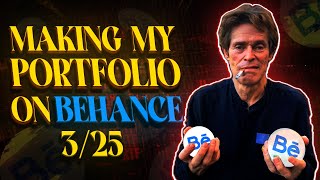 How I created my Behance Portfolio presentation | Day 3/25 | Design Tutorial