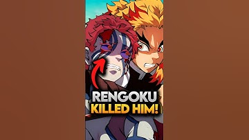 What If Rengoku has killed Akaza? Demon Slayer Explained #demonslayer #shorts