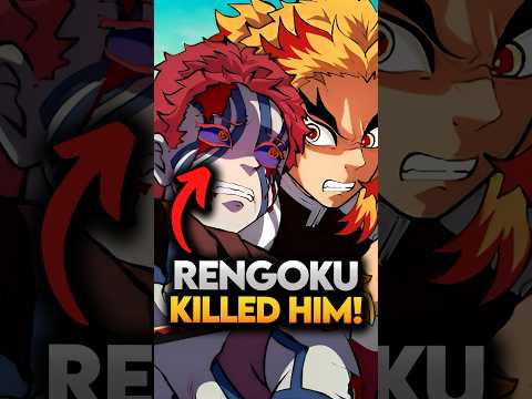 What If Rengoku has killed Akaza? Demon Slayer Explained #demonslayer #shorts