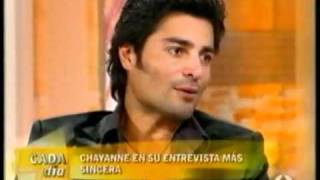 Chayanne entrevistado en "Cada día" (Octubre 2005), ESPAÑA [2/2] , "NO TE PREOCUPES POR MI"
