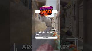 Inferno Arch + Library Smokes | 10-Second Smokes | CS2 Utility Guide