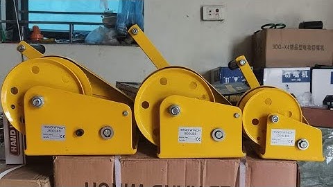 tời kéo 550kg. tời 900kg. tời 1.4 tấn tời quay tay giá rẻ tời đa năng. #tời_tự_hãm