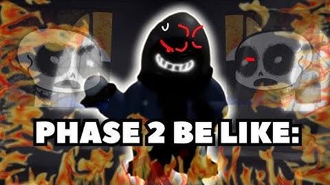 Undertale Judgement Day Dustdust Phase 2 be like: