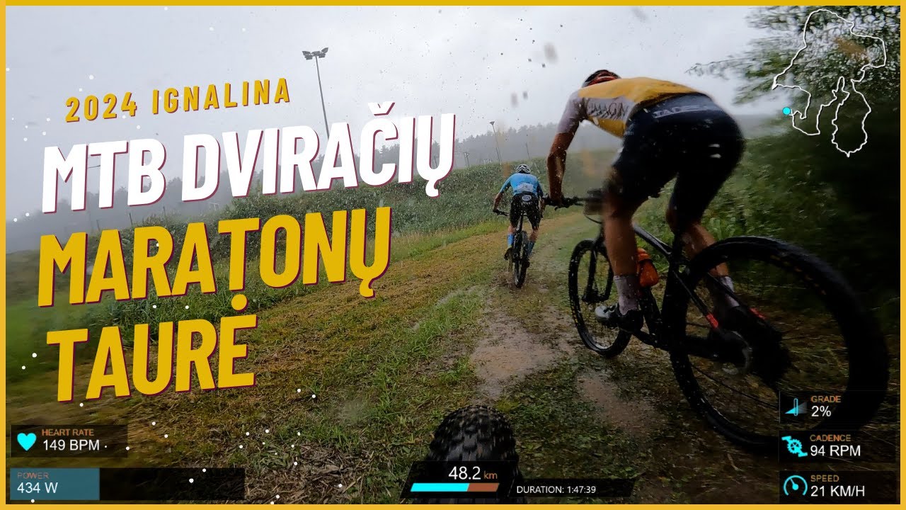 MTB maratonų taurės Ignalinos etapas | 2024