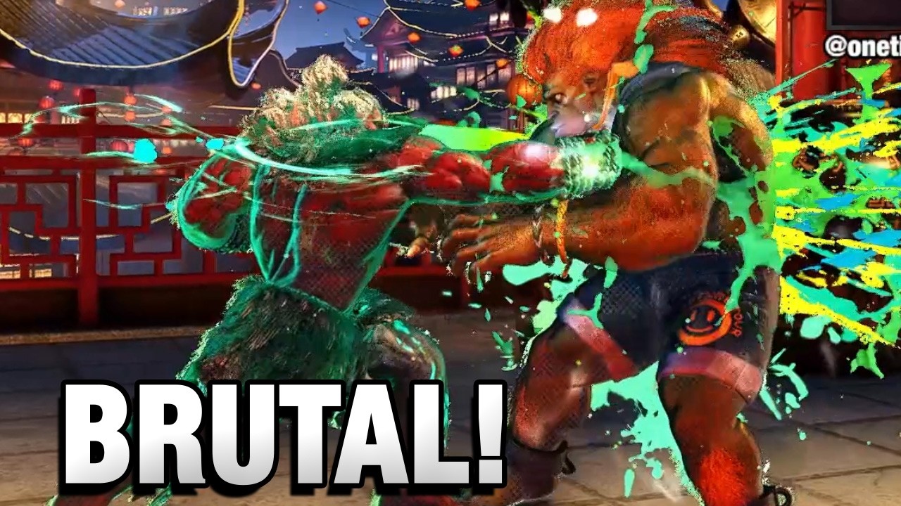 I Didn’t Know Akuma Could Juggle Like THIS in SF6