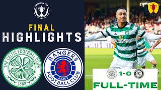 Celtic vs Rangers (1-0) Highlights | Scottish Cup Final 2024 | Adam Idah Goal