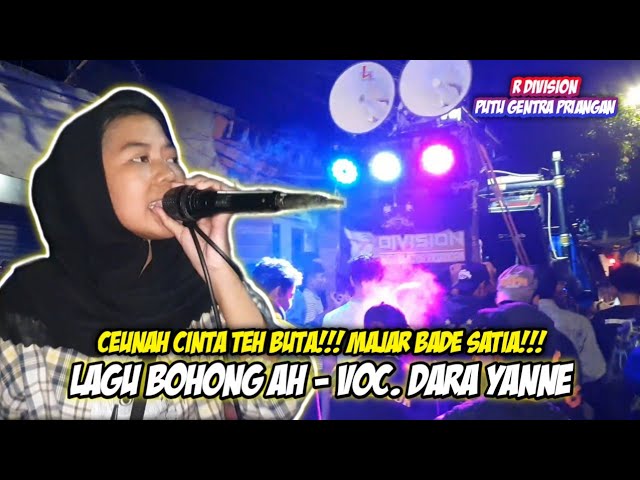 CEUNAH CINTA TEH BUTA!!! LAGU BOHONG AH - VOC. DARA YANNE || OBROG R DIVISION PUTU GENTRA PRIANGAN class=