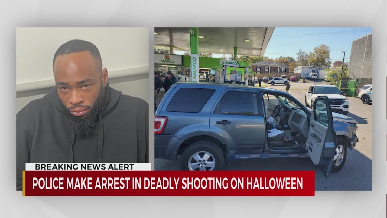 Suspect captured after deadly shooting at gas station - YouTube