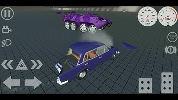 Simple Car Crash Physics Simulator Experiments 35