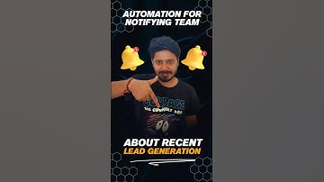 Auto-Notify Team on New Leads