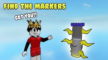 FIND THE MARKERS #2: Getting Insane Markers, Ang hirapp!! || Roblox Tagalog