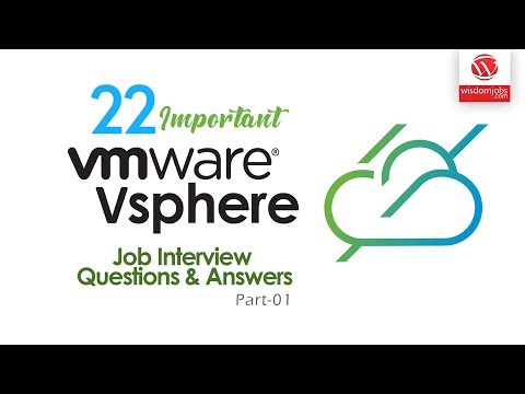 Vmware Vsphere Interview