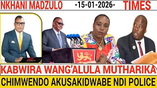 ZOMWE WALANKHULA JESSIE KABWIRA ZAKHUMUDWITSA CHIPANI CHA DPP KAMBA KONYOZA MKULUKUTA MOYO
