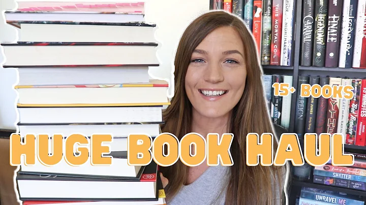 HUGE 15+ BOOK HAUL 📚✨