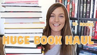 HUGE 15+ BOOK HAUL 📚✨