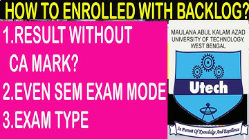 HOW TO ENROLLED IN MAKAUT EVEN SEM 2021 WITH  BACKLOG ||ALL  DOUBT CLEAR||