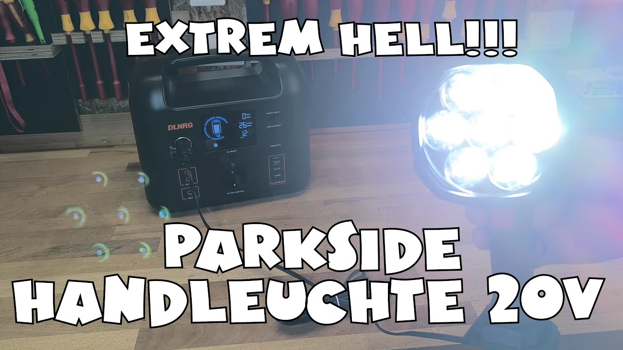 PARKSIDE® 20 V Akku-LED-Handlampe PHLA 20-Li A1