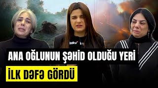 Ana oğlunun şəhid olduğu yerdə bunu etdi - ARZUNUN VAXTI