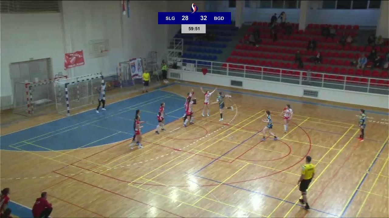 SBRL 13. kolo / Ž / ŽRK Sloga - ŽRK Beograd