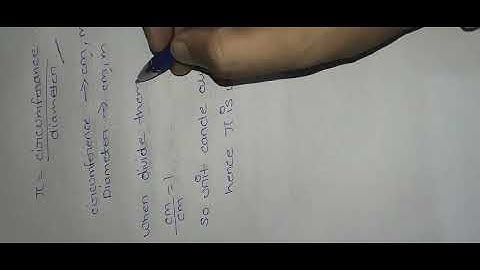 Prove pie is Unitless #learning #circle #education 