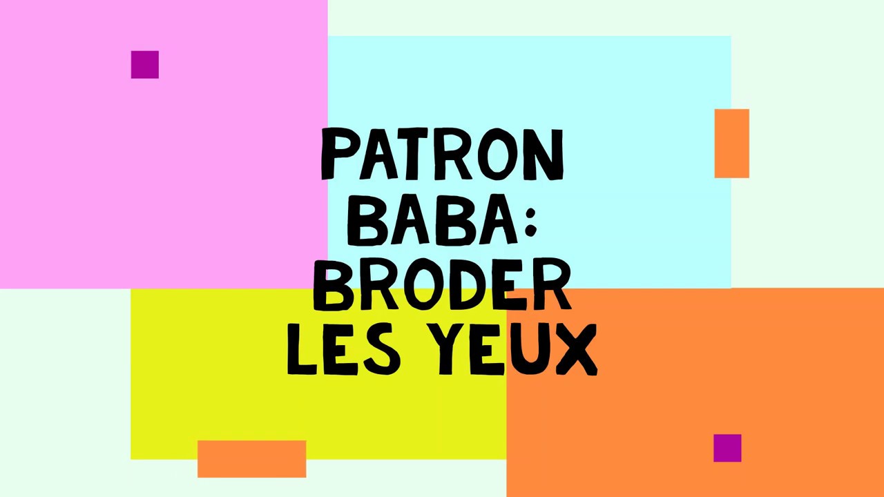 Comment Broder Des Yeux Sur Un Tissu