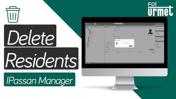 How to Delete Residents - Urmet IPassan Manager