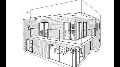 Revit House walkthrough