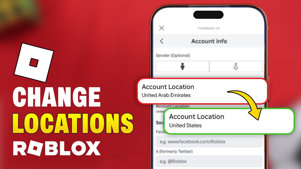 How To Change Account COUNTRY Location In Roblox 2026 YouTube 