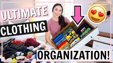 KONMARI METHOD DRESSER DECLUTTER AND ORGANIZATION | TIPS YOU NEED! | Alexandra Beuter