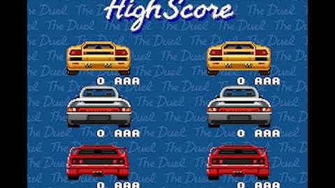 Intro-Demo - The Duel: Test Drive II (Europe, SNES)