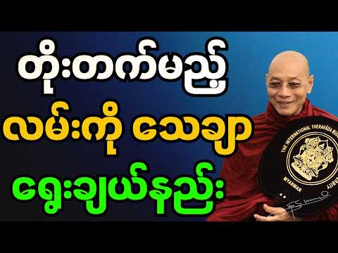 ပါချုပ်ဆရာတော် - တိုးတက်မည့်လမ်း? #ပါချုပ်ဆရာတော်တရားများ #ပါချုပ်တရားတော်များ