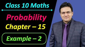 Example 2 Chapter 15 Probability Class 10 Maths