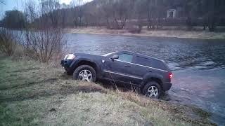 Jeep Grand Cherokee 2005 off road 3 test river