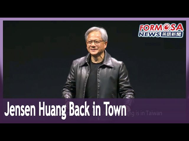Nvidia founder Jensen Huang is in Taiwan reportedly for TSMC partners’ conference｜Taiwan News